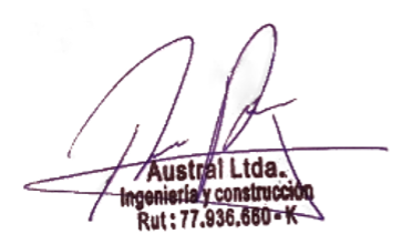 Firma Representante Legal